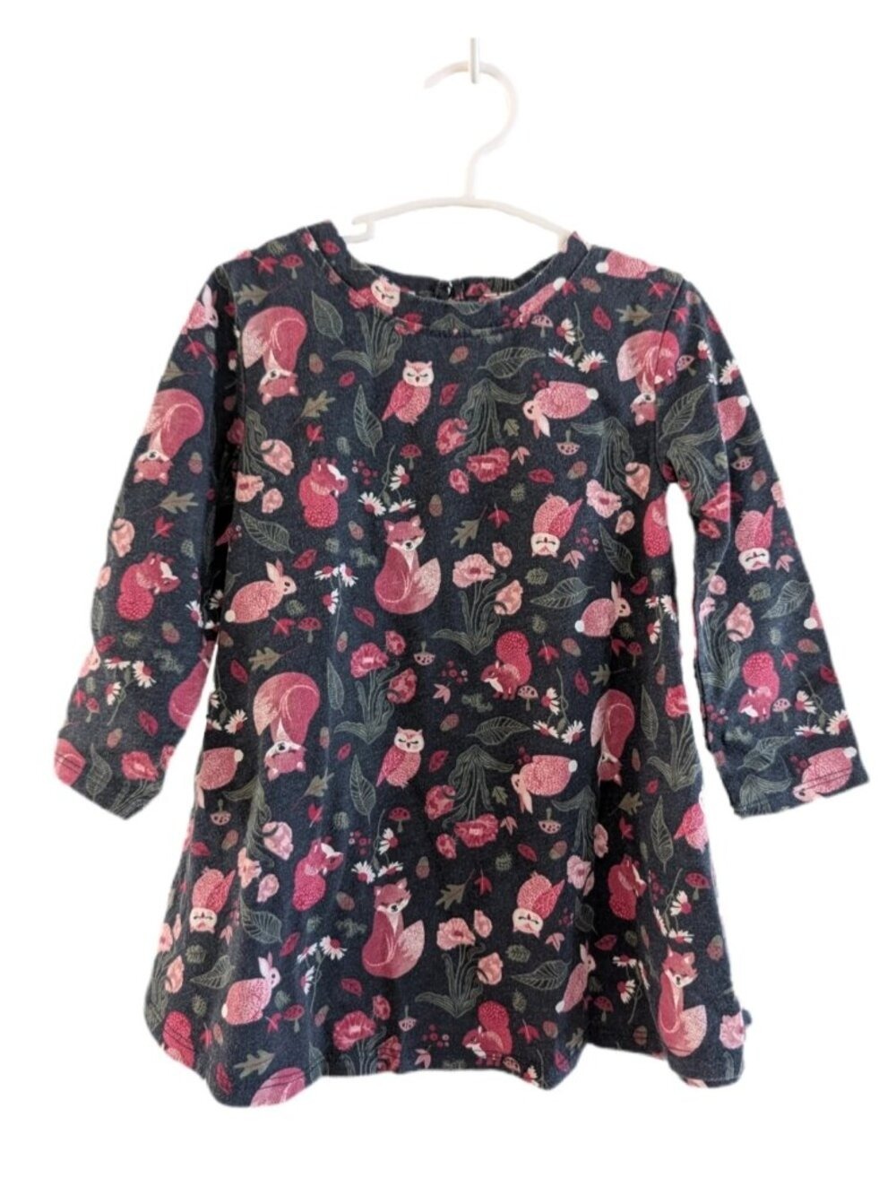 2T Toddler Girls‎ George Navy Blue Woodland Dress